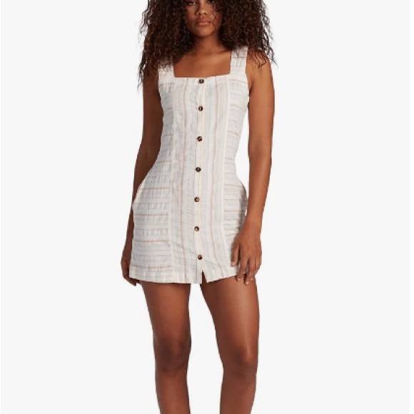 (B44) Roxy Cotton Mini Dress, Size Medium, EUC - Picture 9 of 11